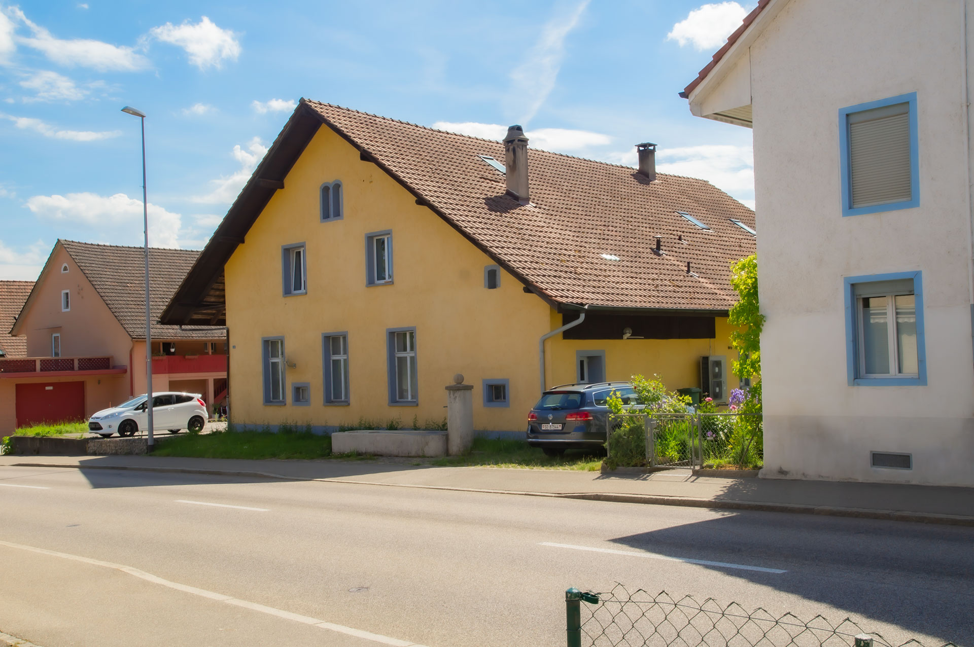 Liegenschaft mit Autogarage - Hauptstrasse 47 - Erzbach Immobilien